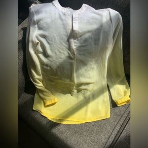 Banana Repúblic xsmall Yellow and gradient cream